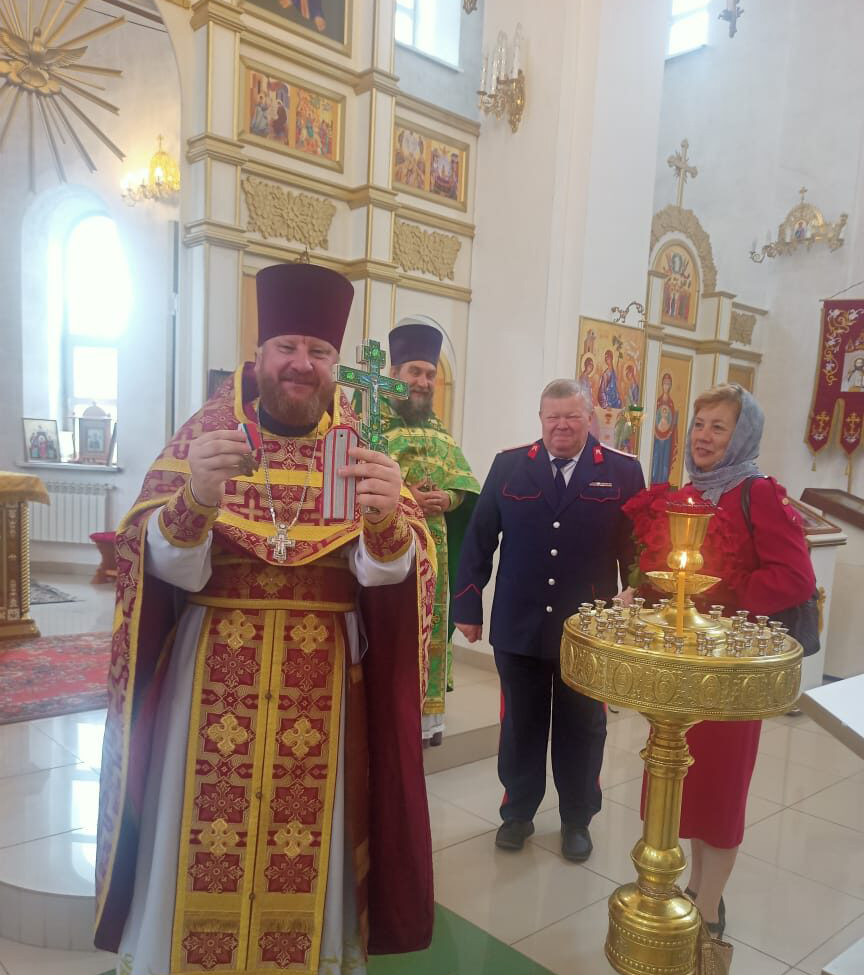 Медаль «За заслуги» и казачий чин